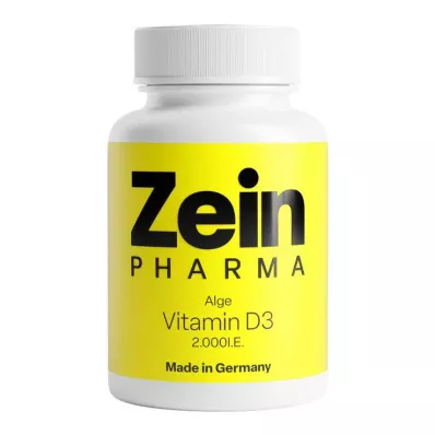 Capsules végétaliennes de vitamine D3 2000 UI, 120 pièces