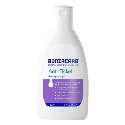 Gel nettoyant anti-boutons Benzacare, 120 ml Gel nettoyant anti-boutons Benzacare, 120 ml
