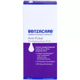 BENZACARE Soin hydratant anti-boutons SPF 30, 120 ml