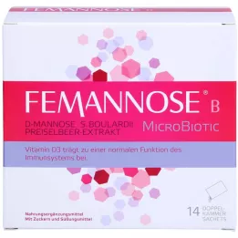 FEMANNOSE B Microbiotic granulés, 14 pièces