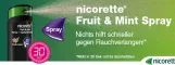 Instructions for use for Nicorette Fruit & Spray Menthe 1 mg / spray NFC, 2 pc - 1