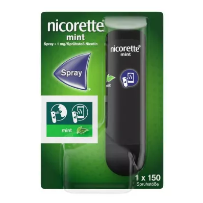 nicorette Mint Spray avec 1 mg de nicotine par spray, 1 pc