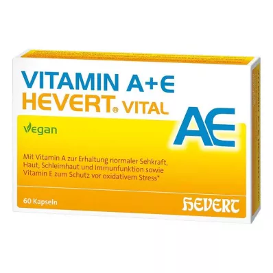 Vitamine A + E Hevert Capsules vitales, 60 pc