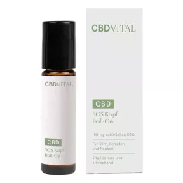CBD VITAL CBD SOS Roll-on pour la tête, 10 ml