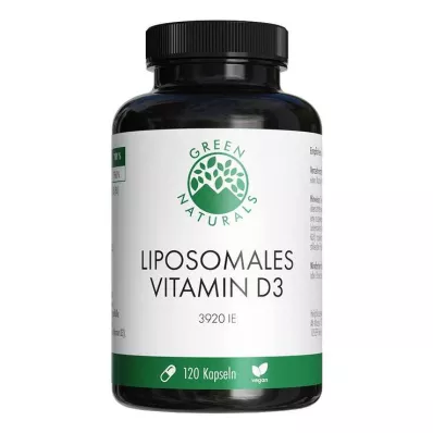 Capsules liposomales à haute dose de vitamine D3 Green Naturals, 120 pièces Capsules liposomales à haute dose de vitamine D3 Green Naturals, 120 pièces