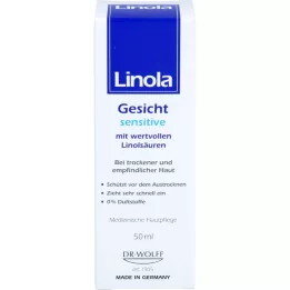 LINOLA Crème sensible pour le visage, 50 ml