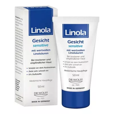 Crème sensible pour le visage Linola, 50 ml