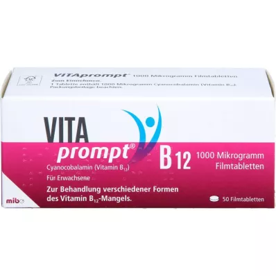 VITAPROMPT 1000 microgrammes comprimés pelliculés, 50 pc