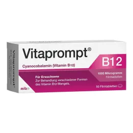 VITAPROMPT 1000 microgrammes comprimés pelliculés, 50 pc