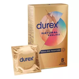 DUREX Préservatifs Natural Feeling, 8 pcs