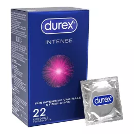 DUREX Préservatifs Intense, 22 pcs