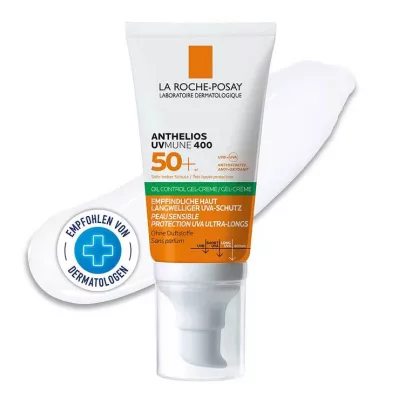 La Roche Posay Anthelios Gel-Crème de Contrôle de lHuile UVMune 400, 50 ml La Roche Posay Anthelios Gel-Crème de Contrôle de lHuile UVMune 400, 50 ml