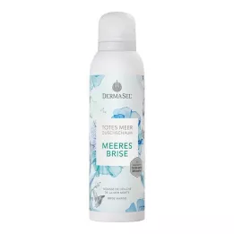 DERMASEL Mousse de douche Mer Morte Brise de Mer, 200 ml