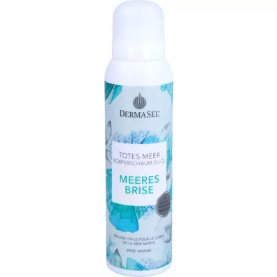 DERMASEL Mousse pour le corps à lhuile de la mer morte Brise de mer, 150 ml