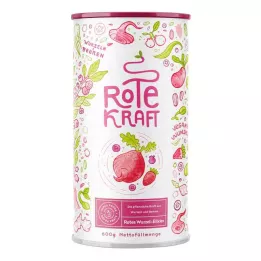 ROTE KRAFT Poudre de curcuma + maca + açaï + protéine végétalienne, 600 g