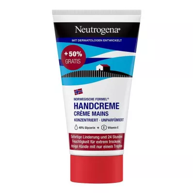 Neutrogena Crème pour les mains concentrée formule norvégienne non parfumée, 75 ml