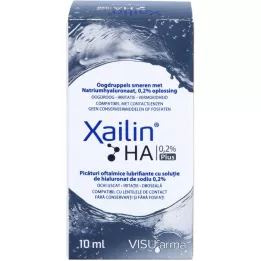 XAILIN HA Gouttes oculaires 0,2% Plus, 10 ml