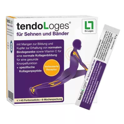 TENDOLOGES pour les tendons et les ligaments Bâtonnets de portions, 45 pcs