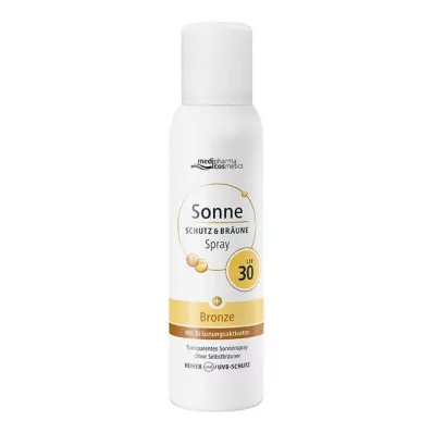 Protection solaire & spray bronzant bronze LSF 30, 150 ml Protection solaire & spray bronzant bronze LSF 30, 150 ml