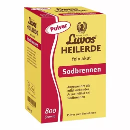 LUVOS Terre médicinale fine, poudre pour brûlures destomac, 800 g