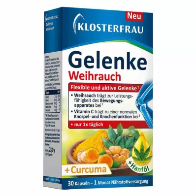 Klosterfrau articulations capsules molles dencens, 30 pc Klosterfrau articulations capsules molles dencens, 30 pc