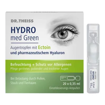 Dr. Theiss Hydro med Green collyre ampoules unidose, 20x0,35 ml