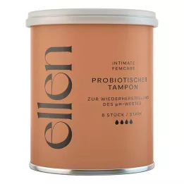ELLEN Tampon probiotique fort, 8 pces