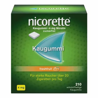 nicorette® chewing-gum fruits frais, 4 mg de nicotine, 210 pièces nicorette® chewing-gum fruits frais, 4 mg de nicotine, 210 pièces