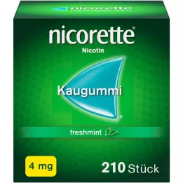 NICORETTE Chewing-gum 4 mg menthe fraîche, 210 pièces