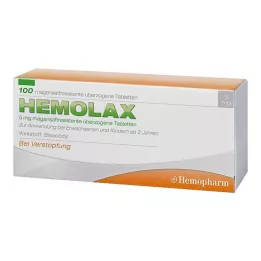 HEMOLAX 5 mg Comprimés enrobés gastro-résistants, 100 comprimés
