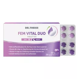 DR.THEISS FEM VITAL DUO Comprimés, 56 pcs