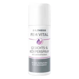 DR.THEISS FEM VITAL Spray pour le visage &amp; Spray pour le corps, 50 ml