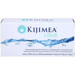 KIJIMEA Comprimés effervescents Liquid, 40 pièces