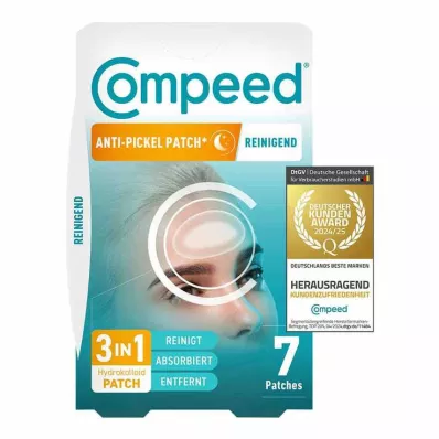 COMPEED Patch anti-boutons nettoyant, 7 pces