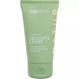 CBD VITAL Crème pour le visage à la peau impure, 50 ml