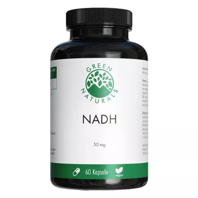 Capsules végétaliennes et à haute dose Green Naturals Nadh, 60 pc Capsules végétaliennes et à haute dose Green Naturals Nadh, 60 pc