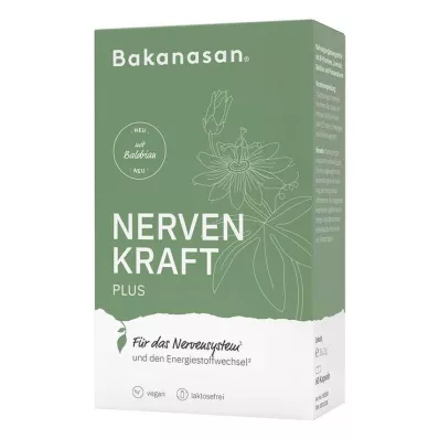 Bakanasan Nerve Power Plus Capsules, 60 pc