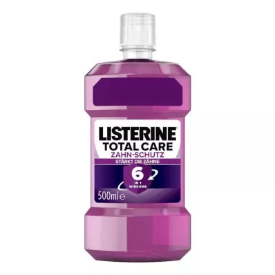 Listerine Total Care Bain de bouche pour protection dentaire, 500 ml