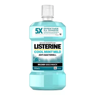 Listerine Cool Mint, bain de bouche à saveur douce, 500 ml